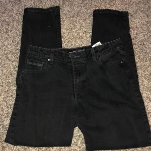 Levi’s black denim jeans